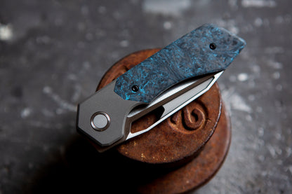 The DeVille Dark Blasted Ti w/BlueCF