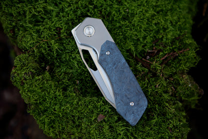 The DeVille Blue CF Belt Satin Deposit 2 of 2