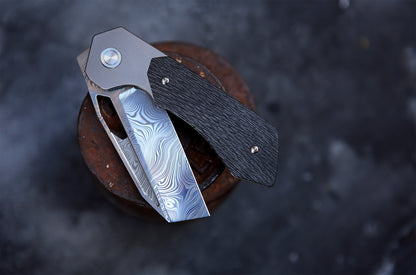 The DeVille Sidecut CF Damasteel Deposit 2 of 2
